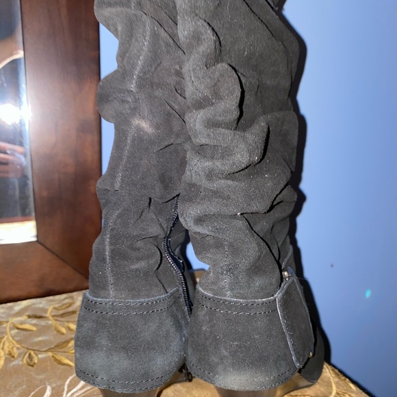 Naughty Monkey black wedge boots - Picture 5 of 6